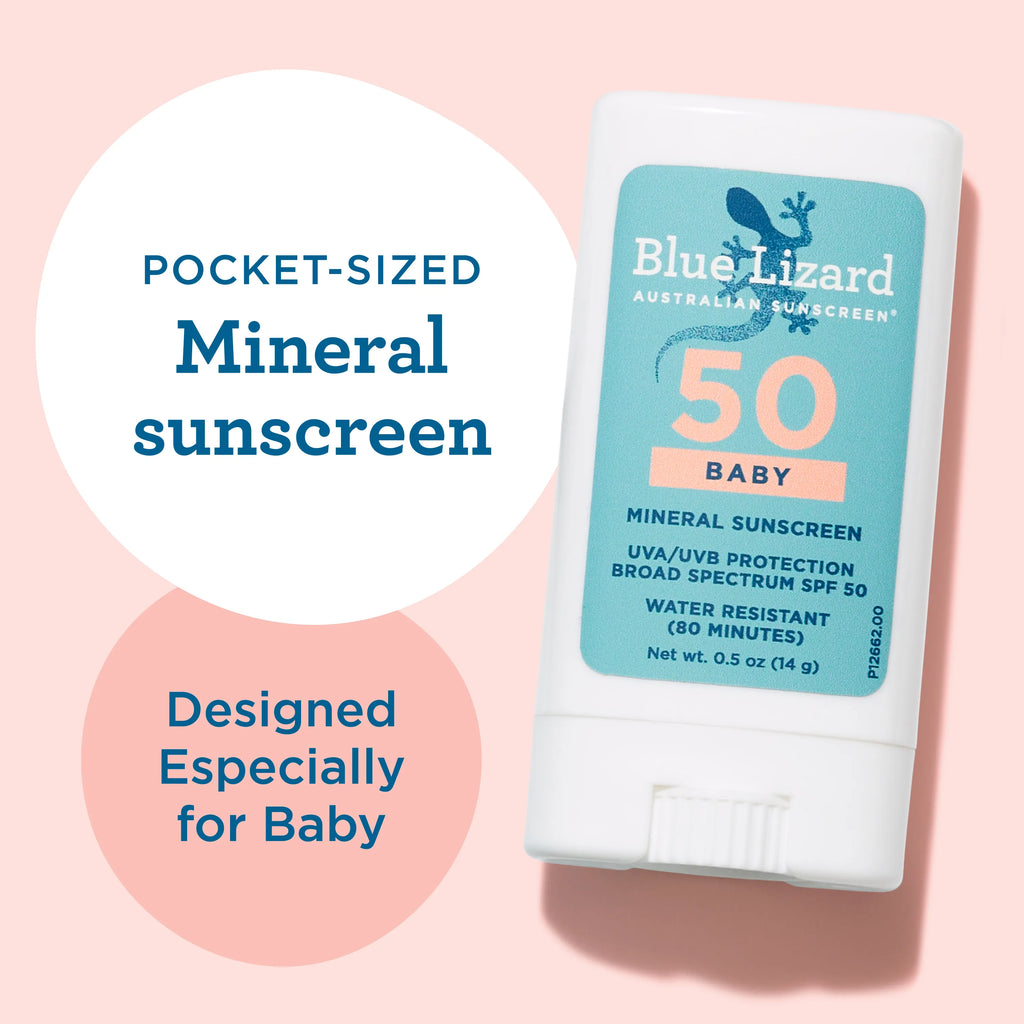 Blue Lizard Baby Mineral SPF 50 Sunscreen Stick
