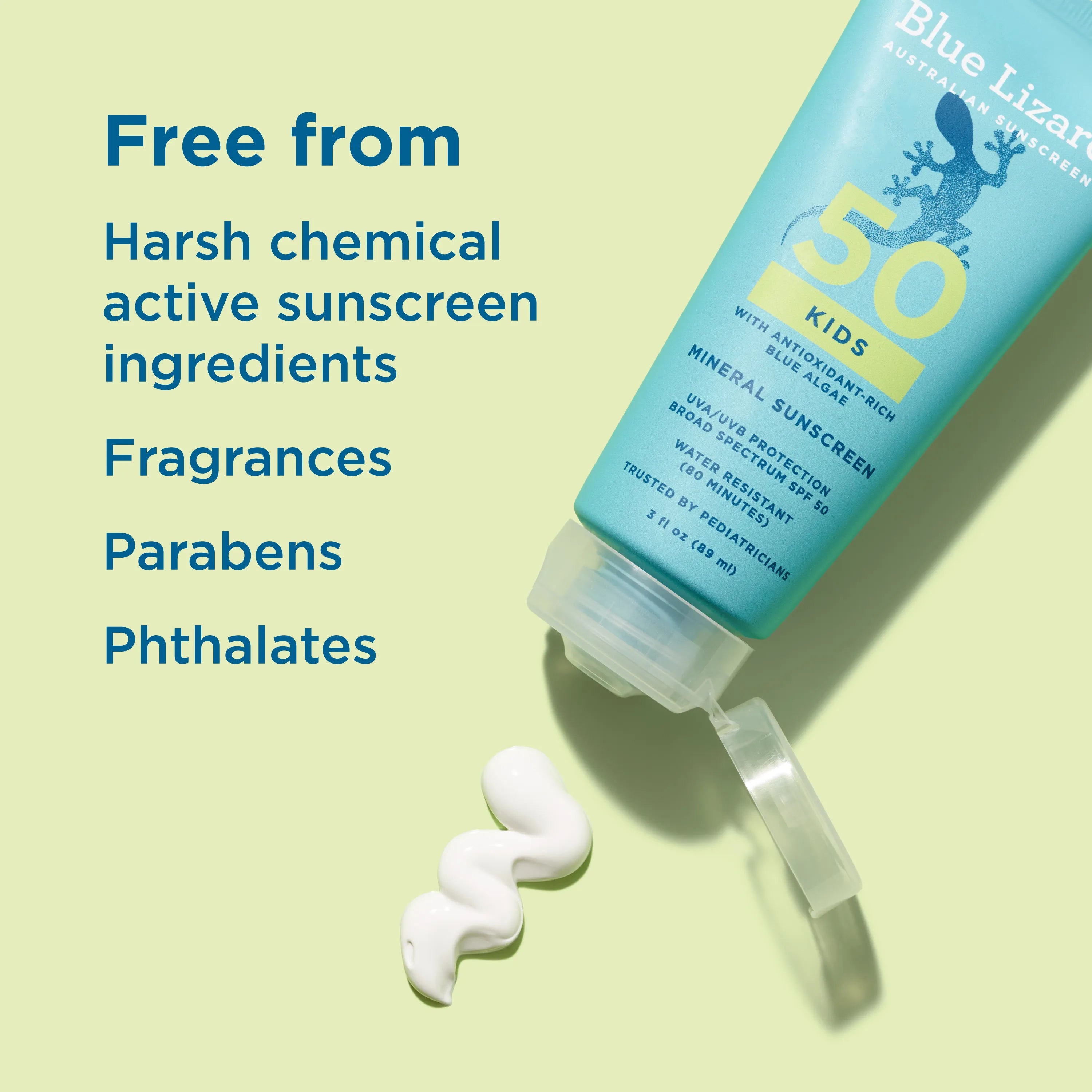Blue Lizard Kids Mineral SPF 50 Sunscreen Lotion